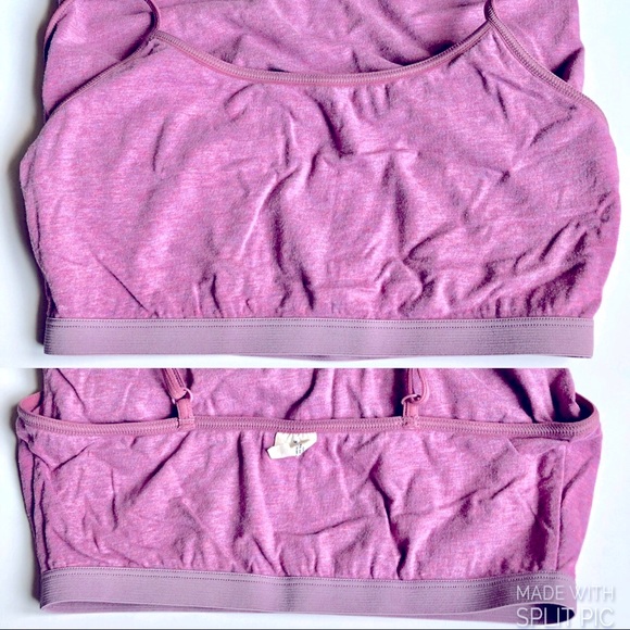 AE Cami Spaghetti Strap Tank Top Camisole built in Bralette Medium Women’s - Picture 4 of 14